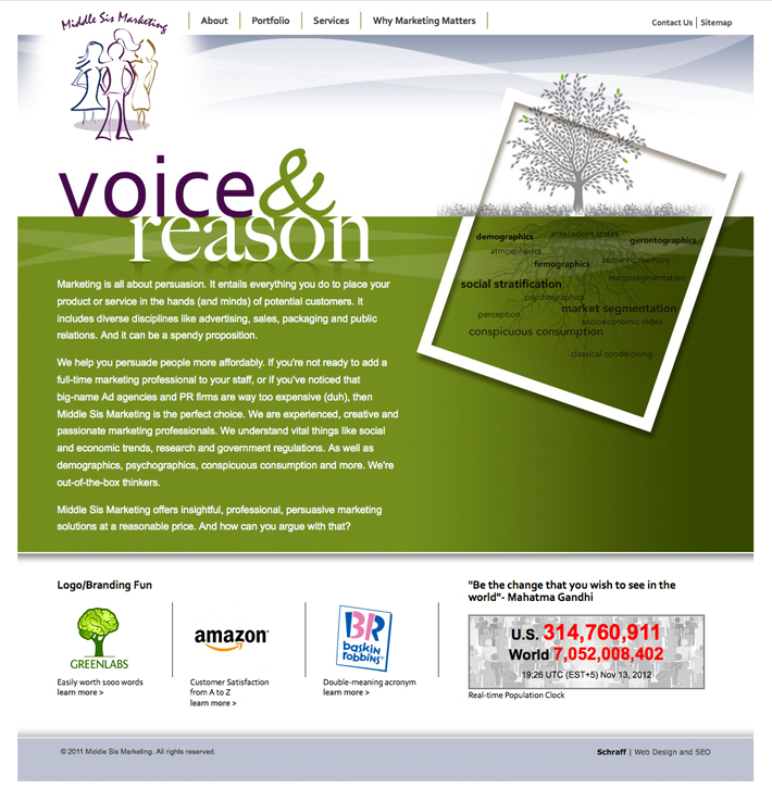 Middle Sis website