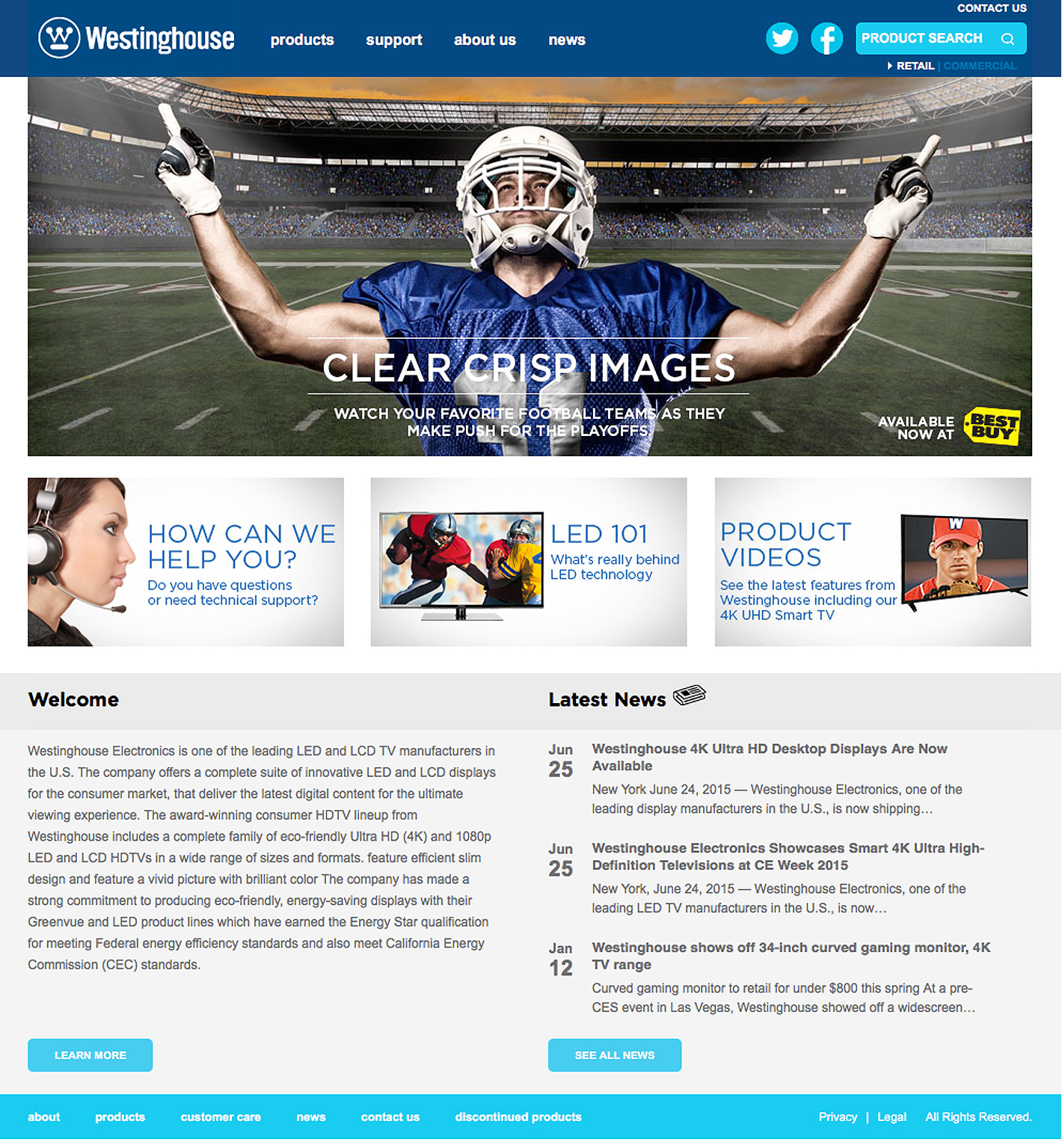 Westinghouse website
